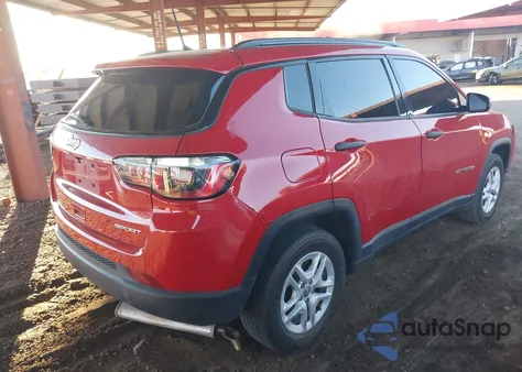 2018 Jeep Compass Sport from USA, damaged, VIN 3C4NJCAB8JT471578